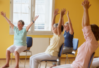 Chair Yoga - Langs